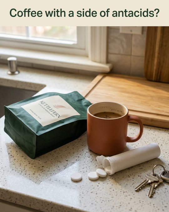 A2: Coffee with a side of antacids?