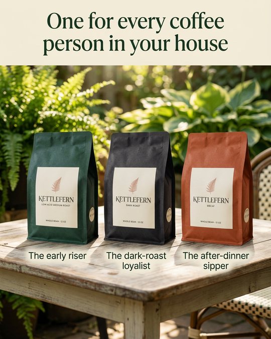 E2: One for every coffee person in your house